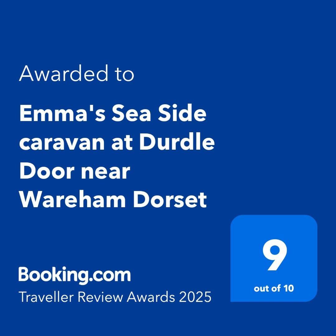 Emma'S Sea View 2-Bedroom Caravan At Durdle Door Near Wareham Dorset West Lulworth Exterior foto